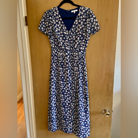 Madewell Midi Dress in French Floral | Like New! - Picture 2 of 5